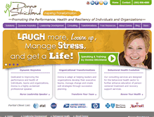 Tablet Screenshot of donnastrickland.com